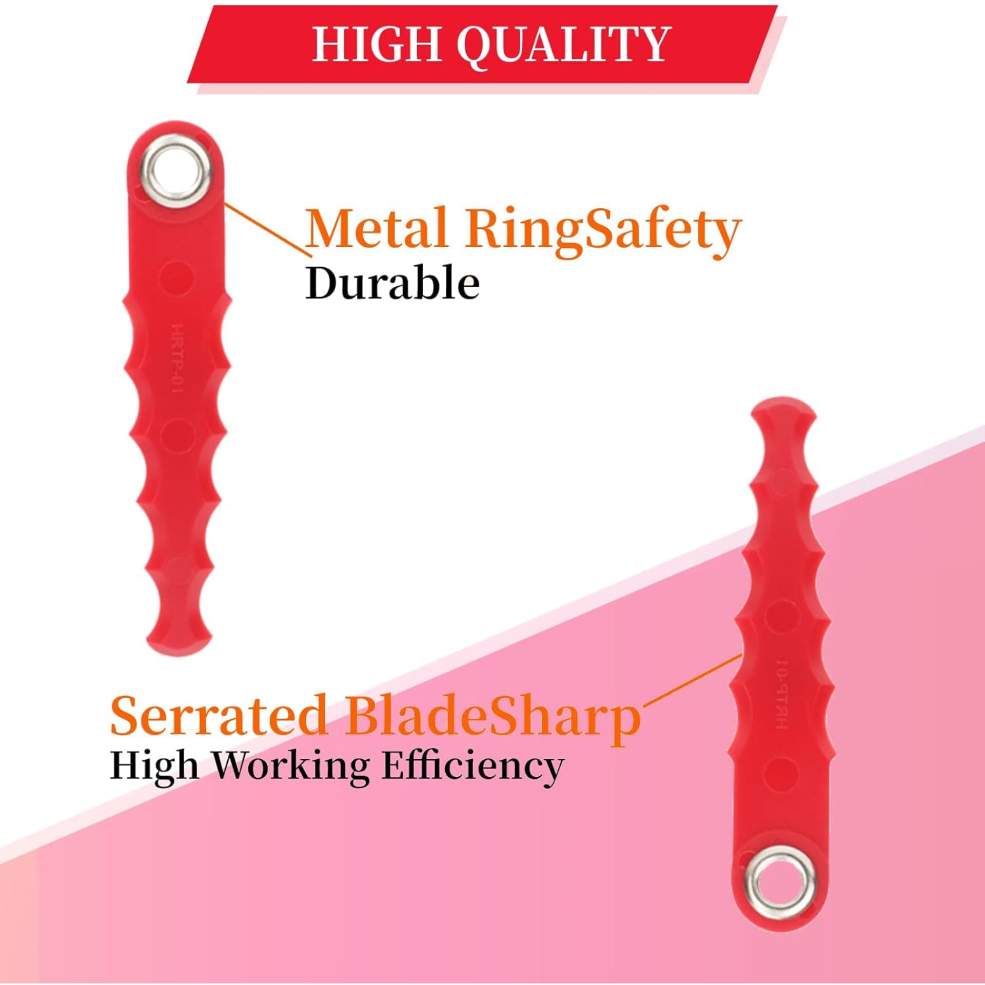 Eyoloty 32 Pack CMZST0803 CMZST080 Serrated Replacement Blades Compatible with Craftsman CMCST910,CMCST910M,CMCST910M1 Series Trimmer Polycarbonate Head,Flexible Blades with Screw Parts (37 Pack)