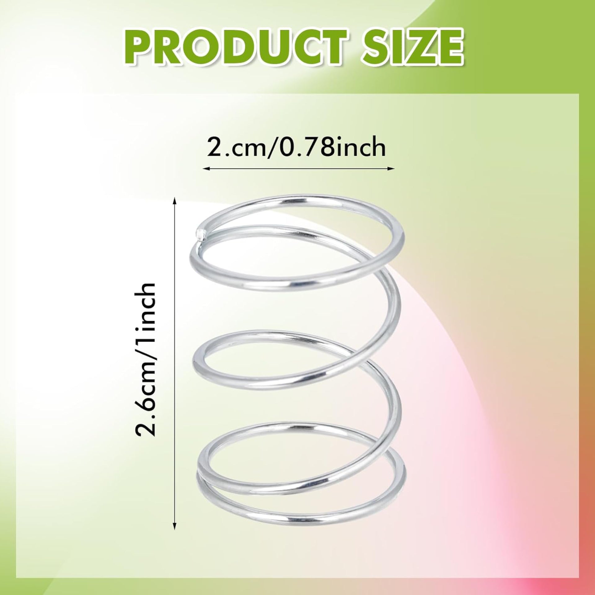 Eyoloty 6 Pack 06713 Trimmer Head Spring Compatible with Ryobi Homelite 98848 UP06526 RY70103 RY70105 RY70107 RY70111 RY70113 RY30020B RY26500 ST185 UT-41002 UT-20022 UT-20022-A String Trimmer