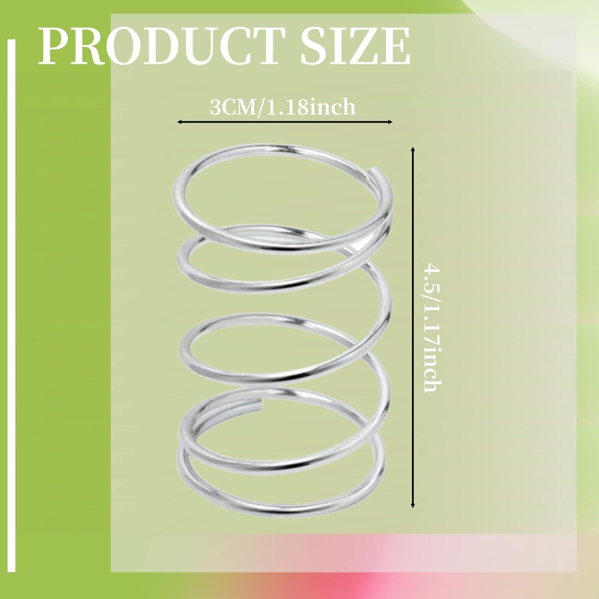 Eyoloty 6-Pack DWO1DT995 Replacement Trimmer Spring Compatible with Dewalt DCST920 DCST922 DCST970 DCST990 DCST925 Cordless String Trimmer,Metal Replacement Spring for DWO1DT995 Trimmer Spool Head