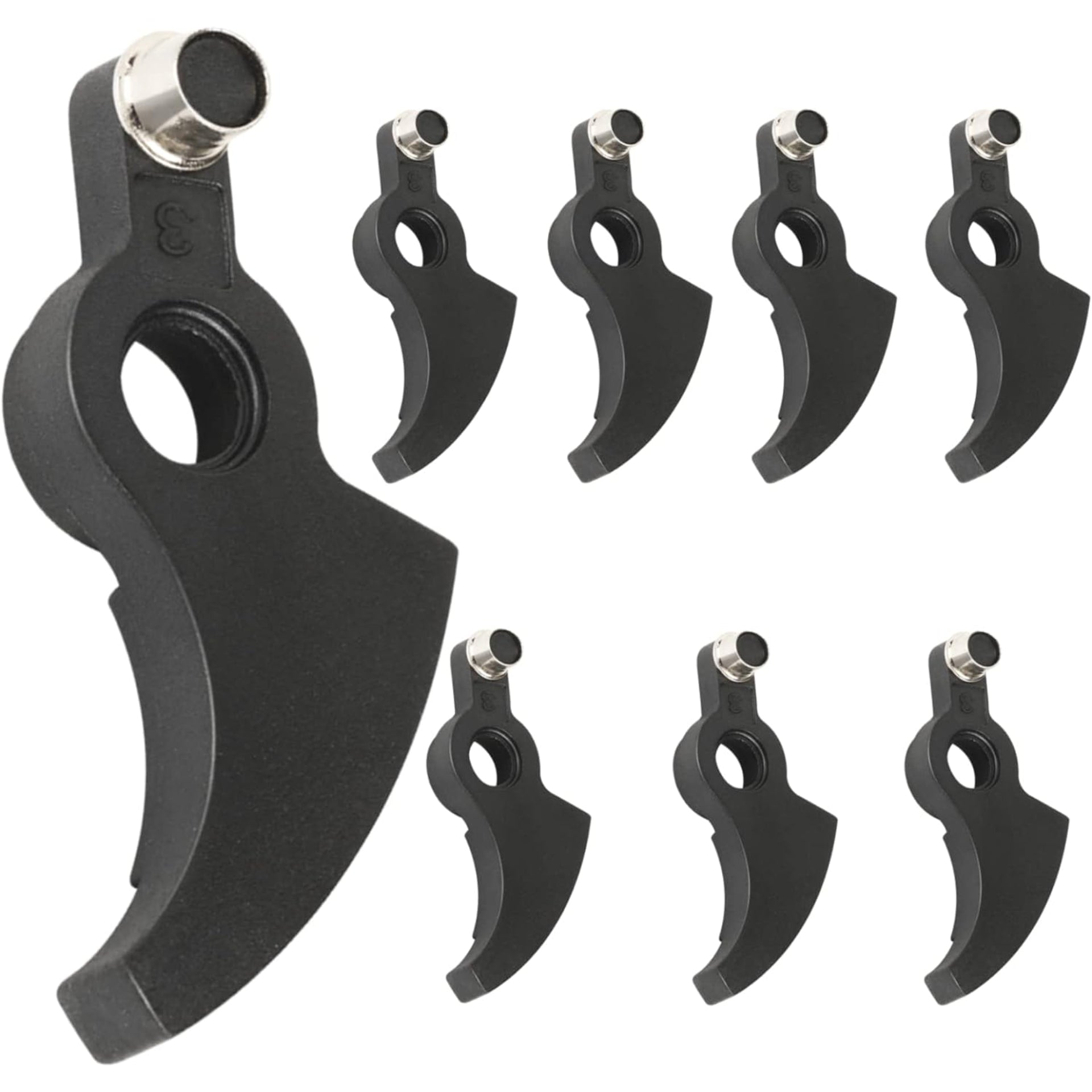 Eyoloty 90567076 Replacement Lever Assy Compatible with Black Decker GH912/LST300/LST400/LST420,90567076-2 Trimmers,Spool Ratchet Lever Easy Installation,String Trimmer Lever Assembly 8 Pack