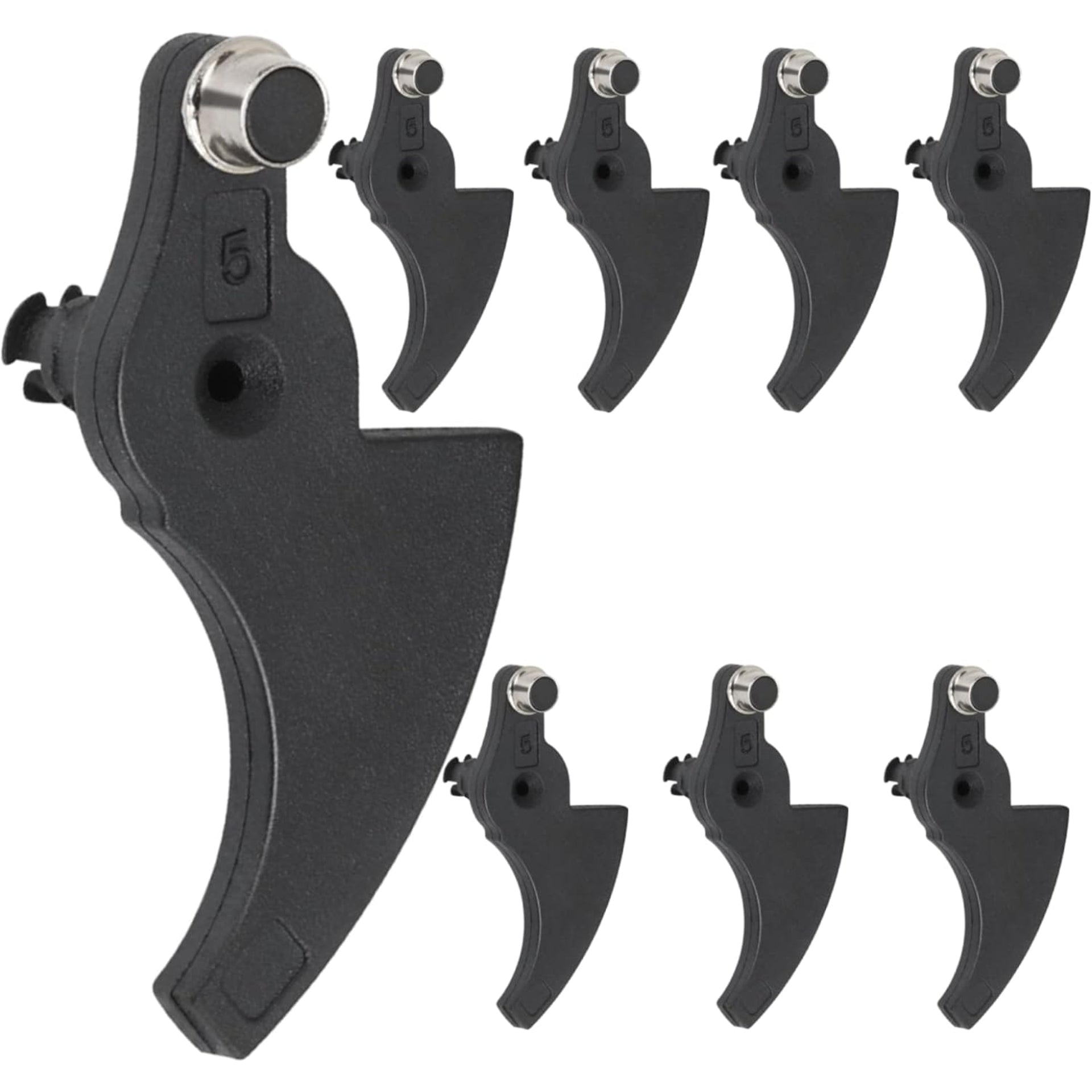 Eyoloty 598435-00SV Replacement Lever Assembly Compatible with Black Decker GH600,74526,ST8000,ST7200,GH600-B3LZ Trimmer,String Trimmer Lever Attachments,Spool Ratchet Lever Replacement Part 8 Pack