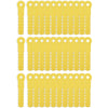 Eyoloty 70289A Nylon Replacement Blades Compatible with Weed Warrior 14867B Push-N-Load 3-Blade Trimmer Head,PivoTrim Hybrid and Ugly Head Hybrid 2-N-1 Weed Trimmer Heads (36 Pack)