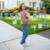 Eyoloty 11 Pcs Large It‘s A Boy Yard Signs with Stakes,Blue Baby Shower Gender Reveal Signs Decorations,Welcome Home Baby Sign Waterproof Corrguated Plastic,Not Fade,Outdoor Lawn Garden Party Use